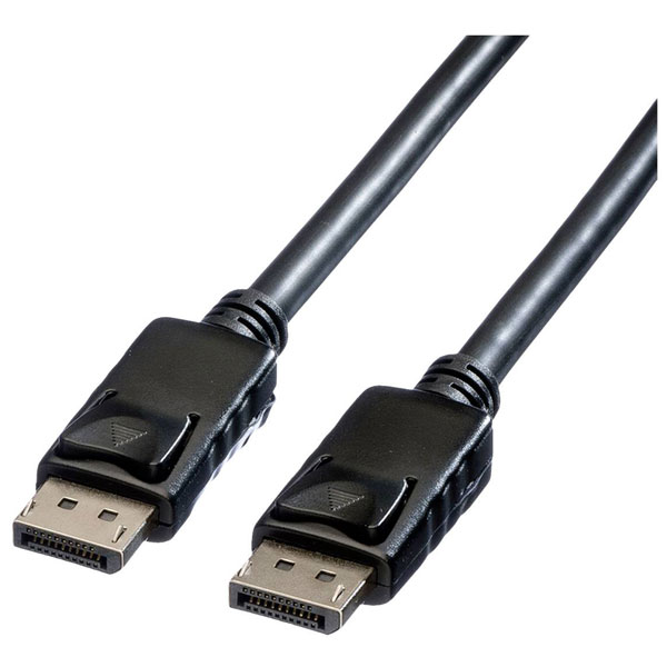 Roline 14.01.3451 HDMI Cable Black 10.00m 4K UHD Shielded Battery-...