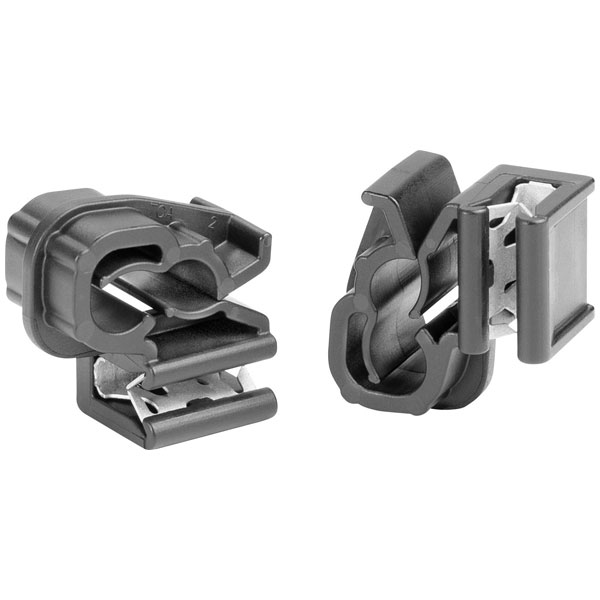 HellermannTyton 151-04529 EC1-3SVDHC6-7 Clip Black Detachable 5.8-...