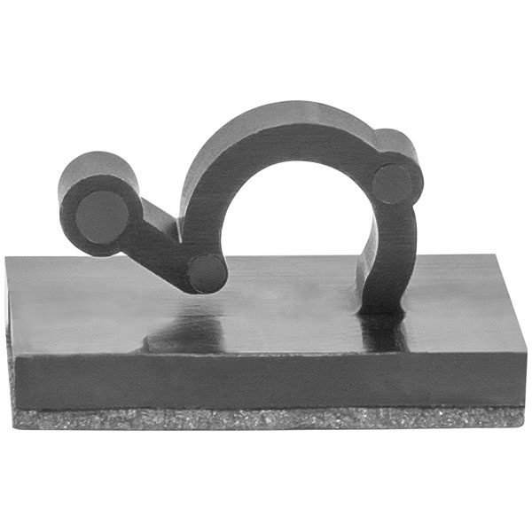 HellermannTyton 151-04468 Cable Clip Black Nylon Bundle Ø max 6mm ...