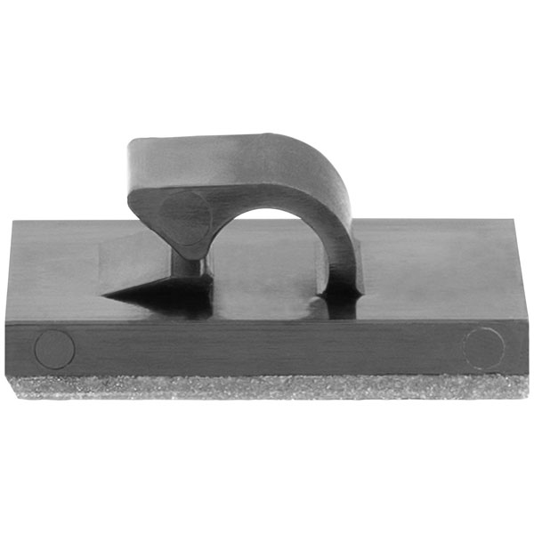 HellermannTyton 151-04463 Clip Black 5 mm Ø Max PA66/NDFEBR5 25 pcs