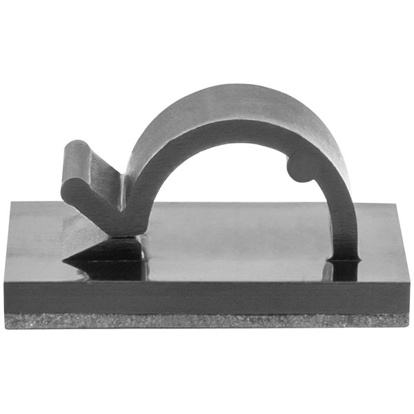 HellermannTyton 151-04464 MAGRB8 Cable Clips Black Ø8mm 15pcs