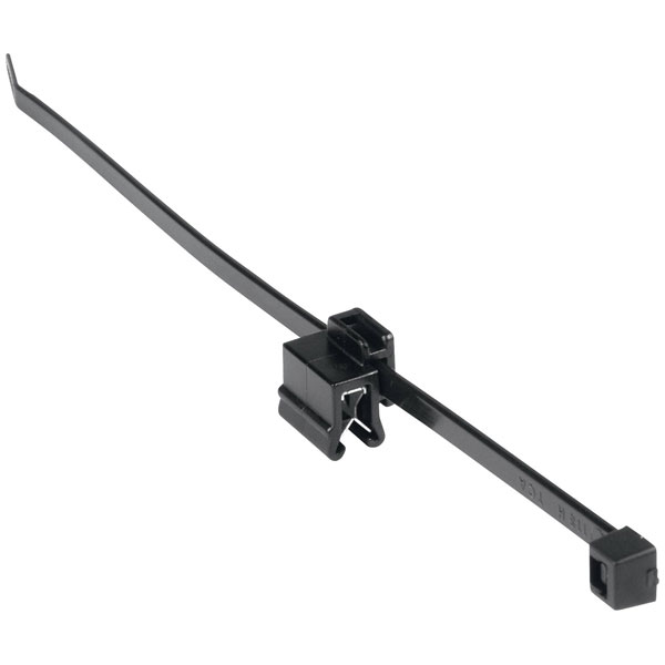 HellermannTyton 150-40581 Cable tie Black PA66HS 200mm 4.60mm Spri...