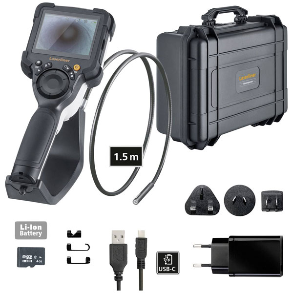 Laserliner 082.233A Inspection camera 7.9 mm probe 1.5 m length