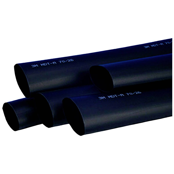3M MDT-A70/26 Heatshrink Tube Black 70 mm 26 mm Shrinkage 3:1 1 m ...