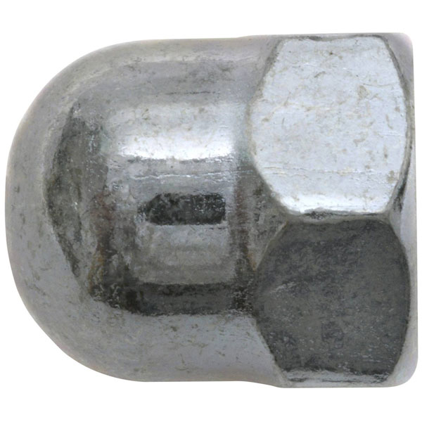 SWG 356625 Hex cap nuts M6 Steel zinc plated 100 pcs DIN 1587