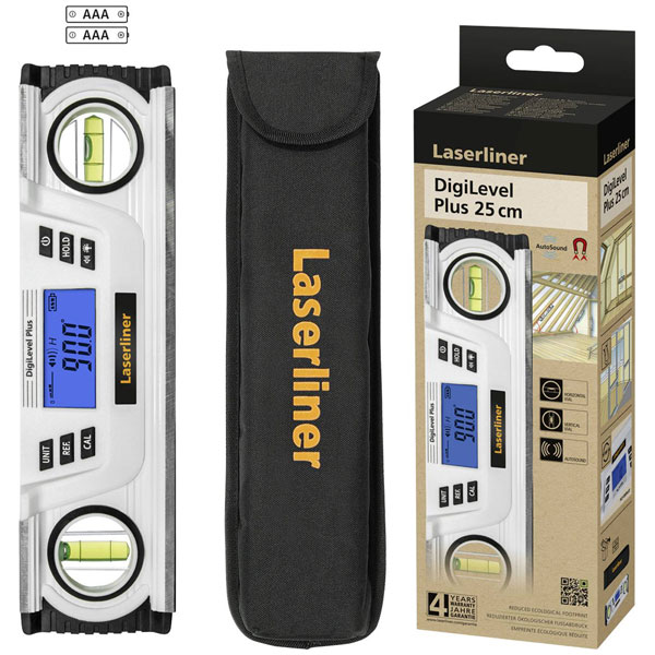 Laserliner 081.249E DigiLevel Plus Digital level 25 cm Spirit Level