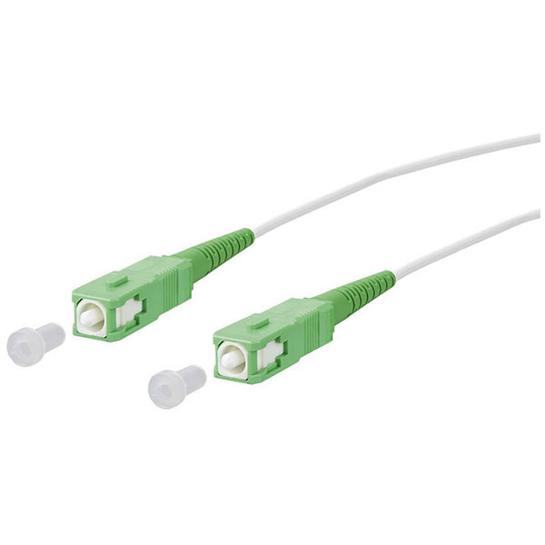 Metz Connect 151P7EAEA30E Singlemode Fibreglass FO Cable 3m White ...