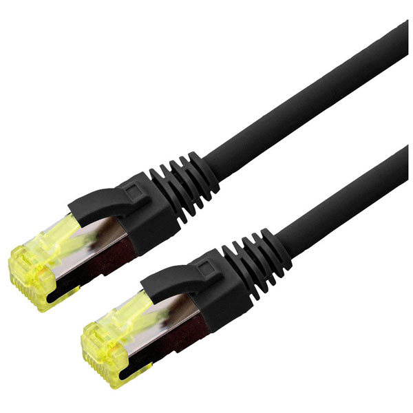 Roline 21.15.0755 RJ45 Network cable CAT 6A S-FTP Black 5m
