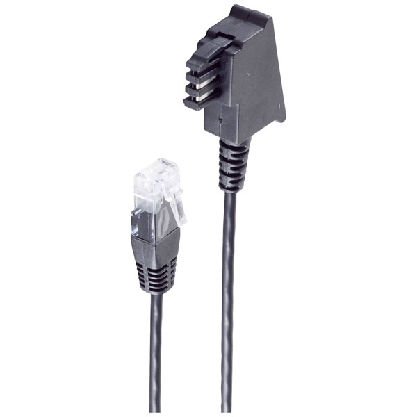 Shiverpeaks BS70086 Shiverpeaks Cable RJ11 to RJ11 Black 6m Networ...