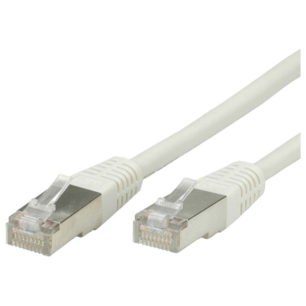 Value 21.99.0960 RJ45 Network cable CAT 6 U/UTP Black 0.50 m