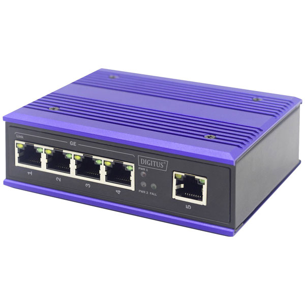 Digitus DN-650106 Industrial Ethernet switch 8 ports 10/100 MBit/s...