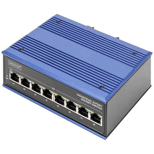 Digitus DN-651119 Ethernet switch 8 ports 10/100/1000 MBit/s indus...