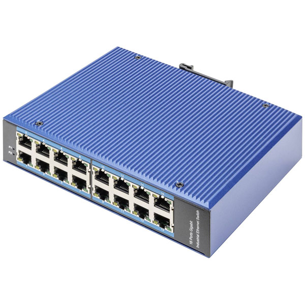 Digitus DN-651129 Industrial Ethernet switch 16 ports 10/100/1000 ...