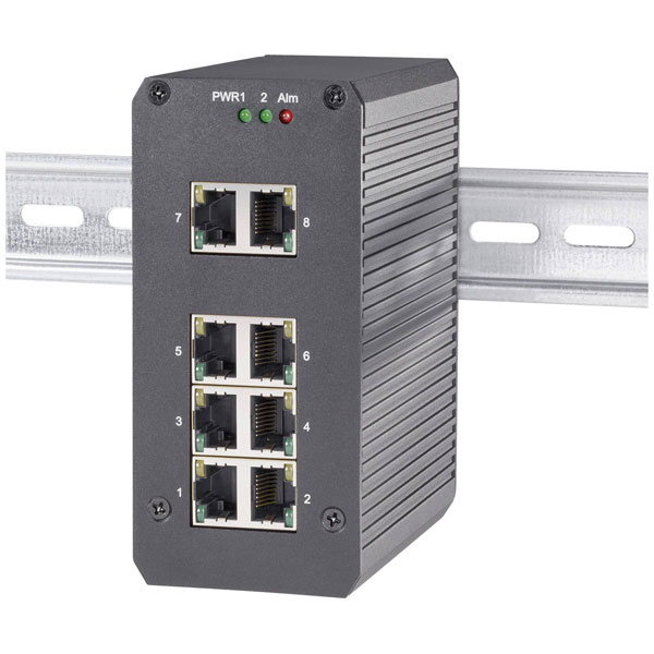 Renkforce RF-3336016 GSHS800 Ethernet switch 8-port steel desktop ...