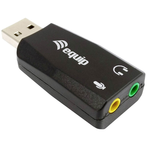 Equip 245320 Sound card external PC Audio & Video enhances sound q...