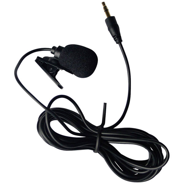 Geemarc LH150_LAPELMIC Clip Speech microphone Corded incl. cable