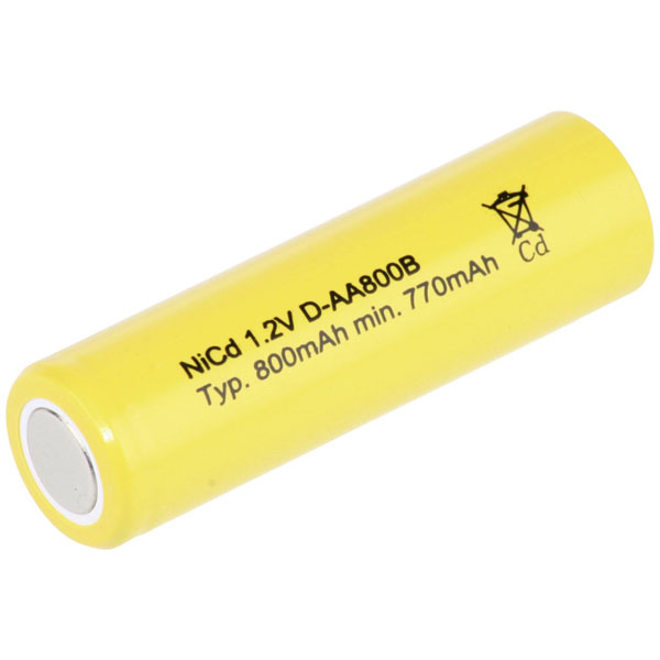Mexcel 111953 Mexcel Battery Rechargeable AA NiCd 1.2V 800mAh