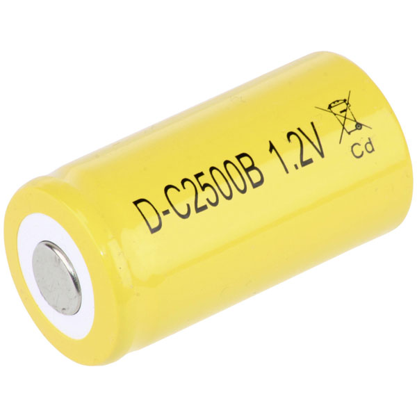Mexcel 113008 Battery Rechargeable NiCd 1.2V 2500mAh C