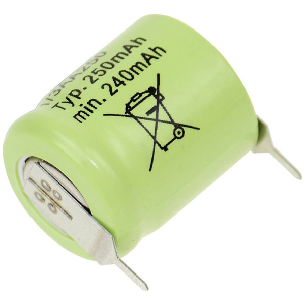 Mexcel 132803 Battery Rechargeable NiMH 1/3 AA 1.2 V 250 mAh