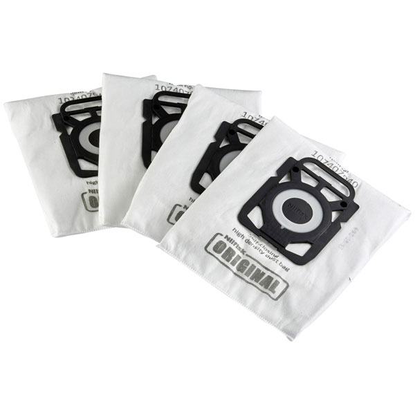 Nilfisk 107407940 Vacuum cleaner bag 4 pcs for Nilfisk vacuum cleaners
