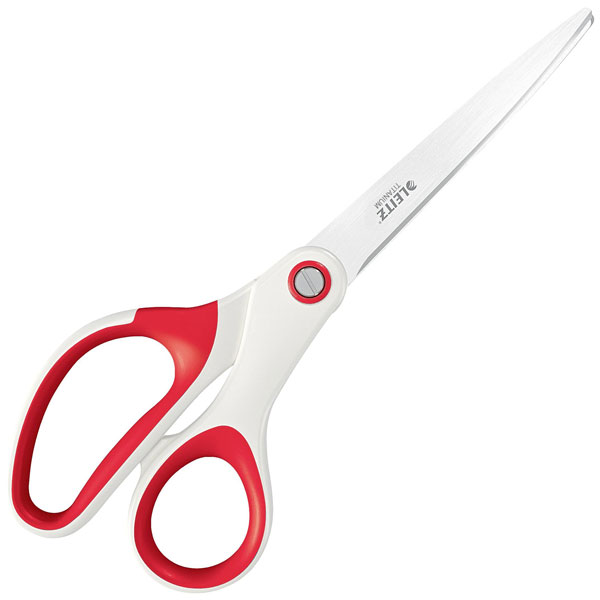 Leitz 53192026 Scissors Left Right-handed Red 205 mm All-purpose