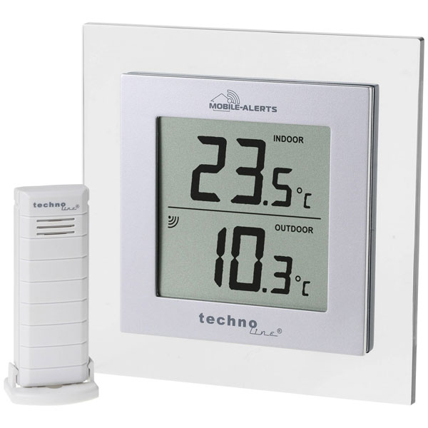 Techno Line MA 10450 Thermometer Weather Station 1 sensor battery-...