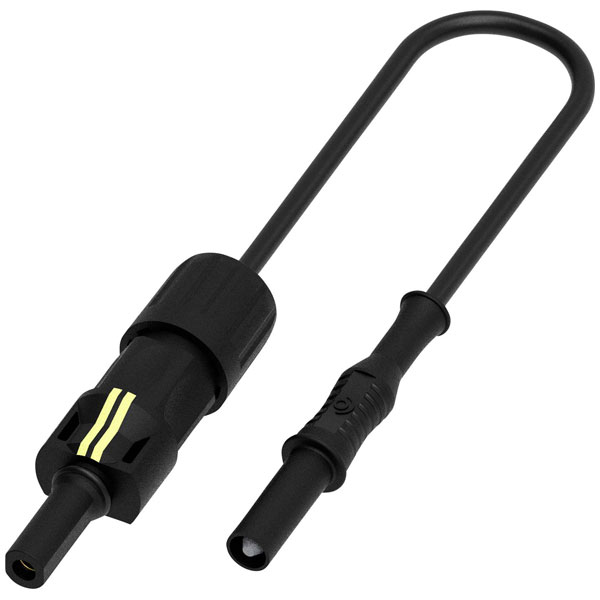 Electro PJP PVF2317-CD1-100N Test lead Black 1 m length
