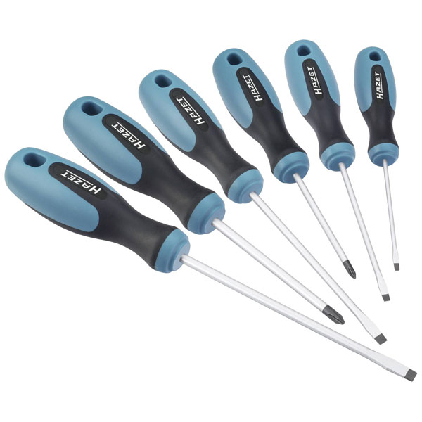 Hazet 810/6 Screwdriver set Phillips Slot 6-piece