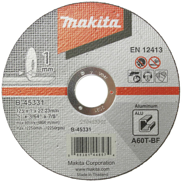 Makita E-22953 Cutting Disc 125 mm abrasive efficient precise perf...