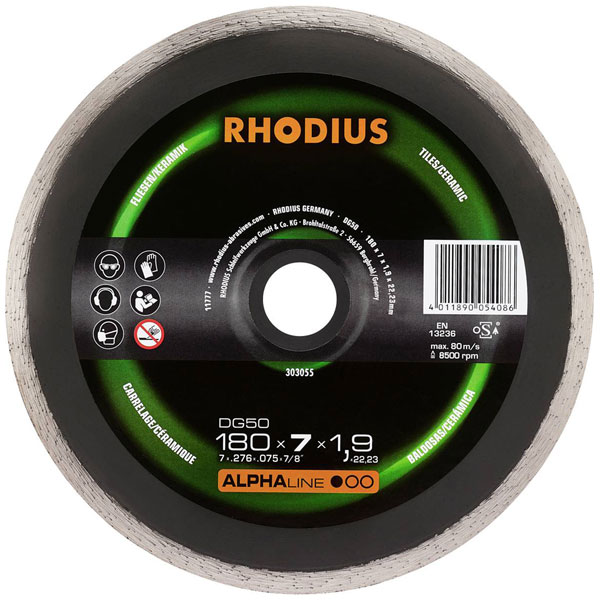 Rhodius 303197 Diamond cutting disc 150 mm Tiles Ceramic Cutting Discs
