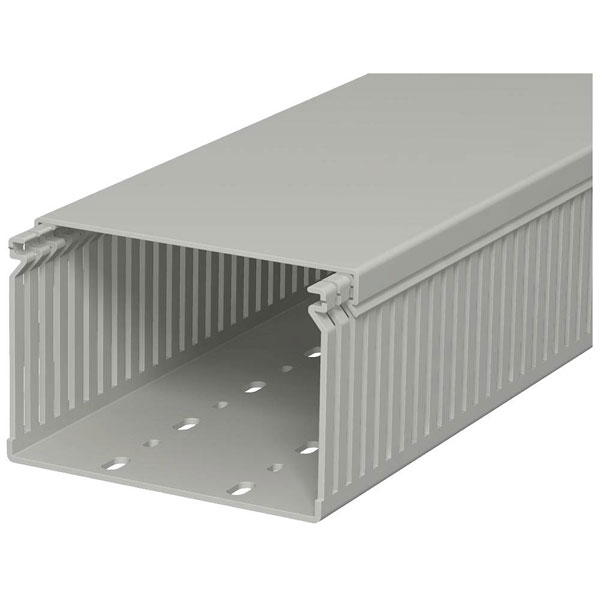 OBO Bettermann 6178061 Cable Duct 2000x120x80mm Stone Grey Trunking