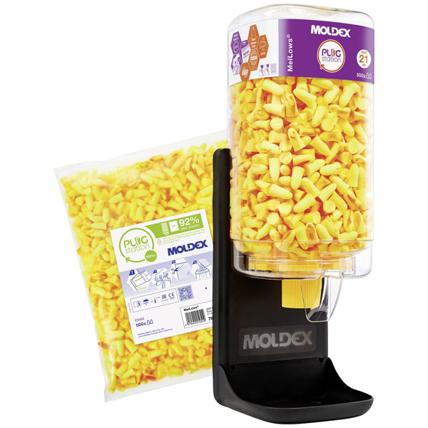 Moldex 769512 Mellows Ear Plug Dispenser Protective 21 dB Disposable