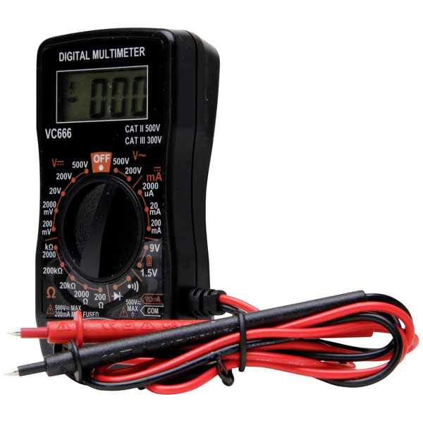 Kopp 196402109 Handheld multimeter for precise measurement