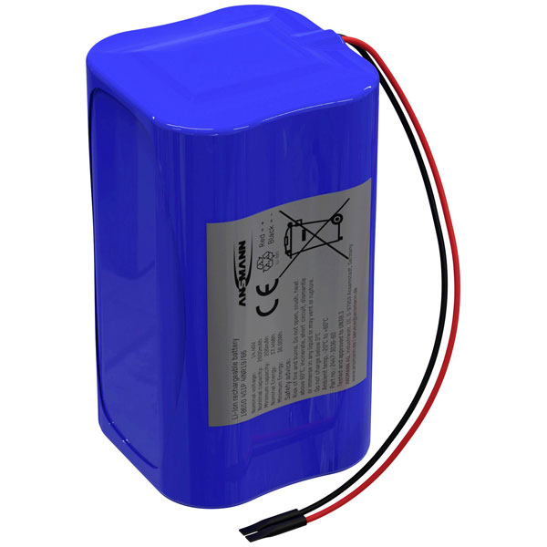 Ansmann 2447-3036-60 Battery Pack Li-Ion 14.4V 2600mAh Rechargeabl...