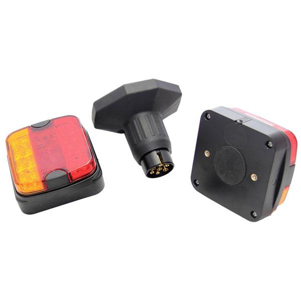 Berger & Schröter 20317 Trailer lighting set 7-pin 12V DC Bluetoot...