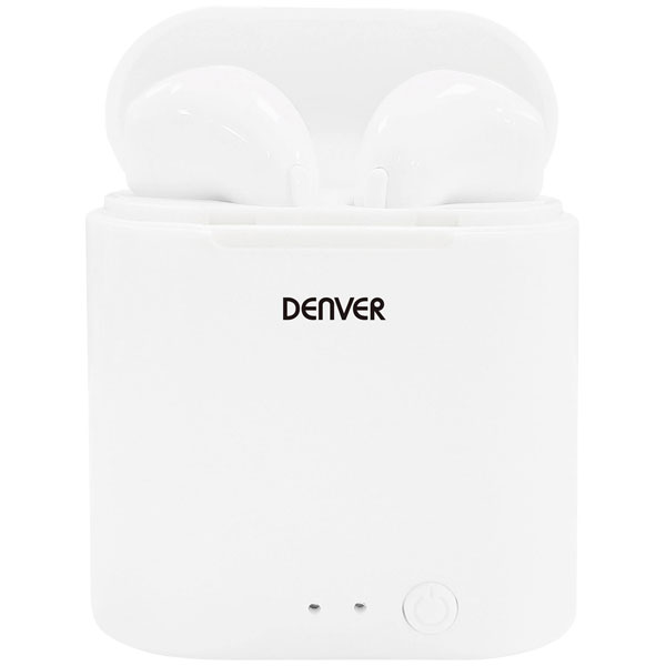 Denver 111191120600 TWD-305 In-ear headphones Bluetooth White