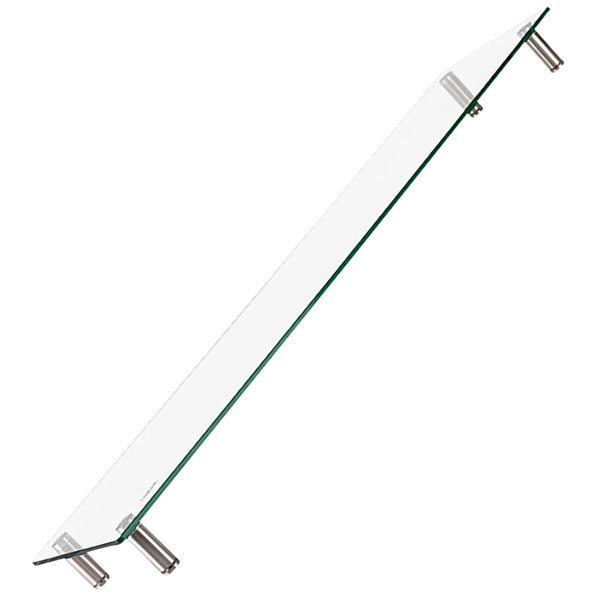 LogiLink BP0060 Monitor riser Transparent Height-adjustable PC stand