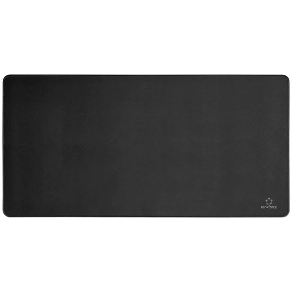 Renkforce RF-6410436 Gaming mouse pad Non-slip Black