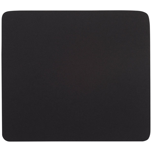 Renkforce RF-5044650 Mouse pad Ergonomic Black Fabric Non-slip Base
