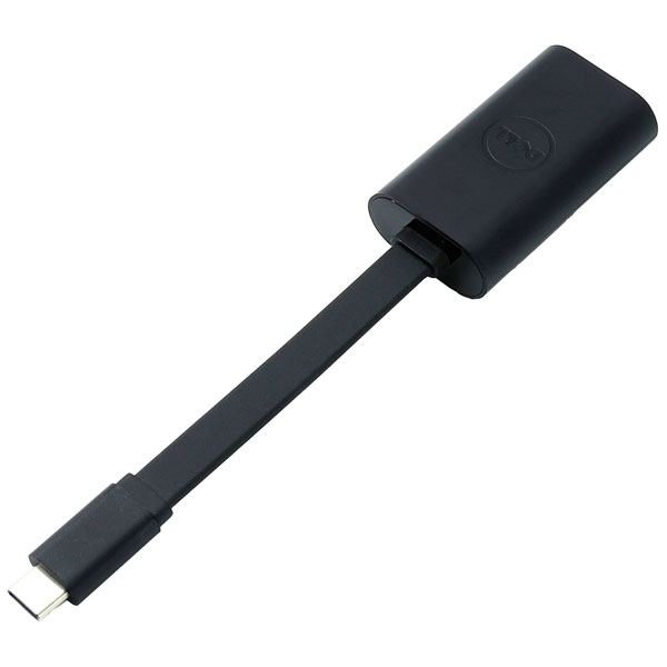 Dell DELL-SA224-BK Adapter USB-C to RJ45 Black