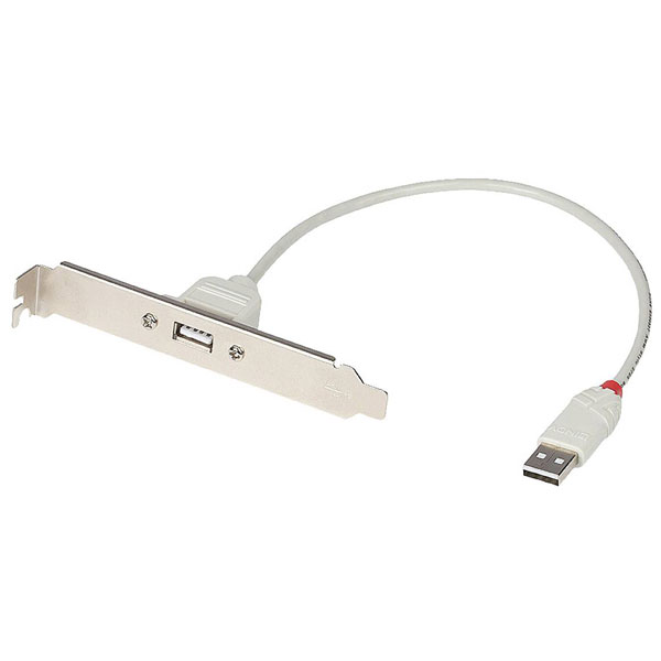 LINDY 33123 USB 1.1 Adapter A-A 0.3m connects USB devices with ease