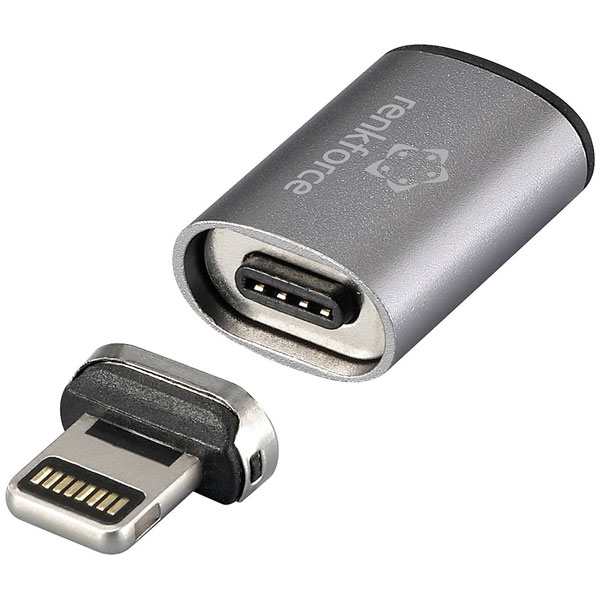 Renkforce RF-6736696 USB-C to Lightning Adapter Magnetic Connector
