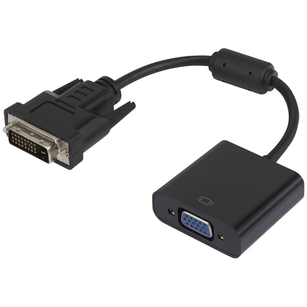 Renkforce Rf-4679564 USB-C VGA Adapter Black 10Cm For Monitor Or T...