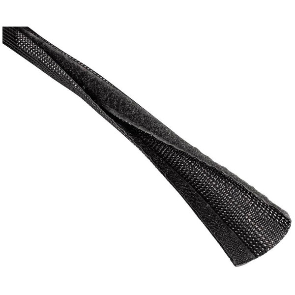 Hama 00220995 Flexible Cable Sleeve Black Fabric 20-40mm 1.8M Univ...