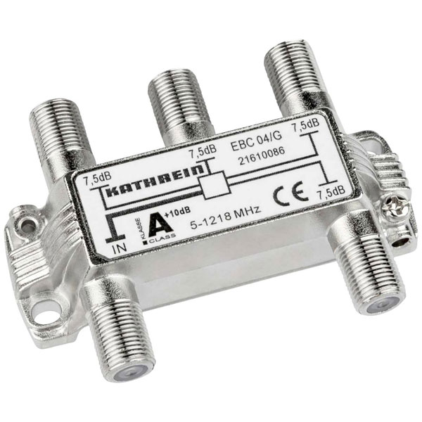 Kathrein 21610093 Cable Tv Distributor 5-1218 Mhz Splitter