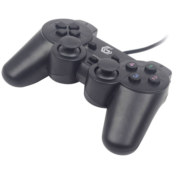 Gembird Jpd-Udv-01 Gamepad Pc Black For Keyboards And Mice Gaming ...