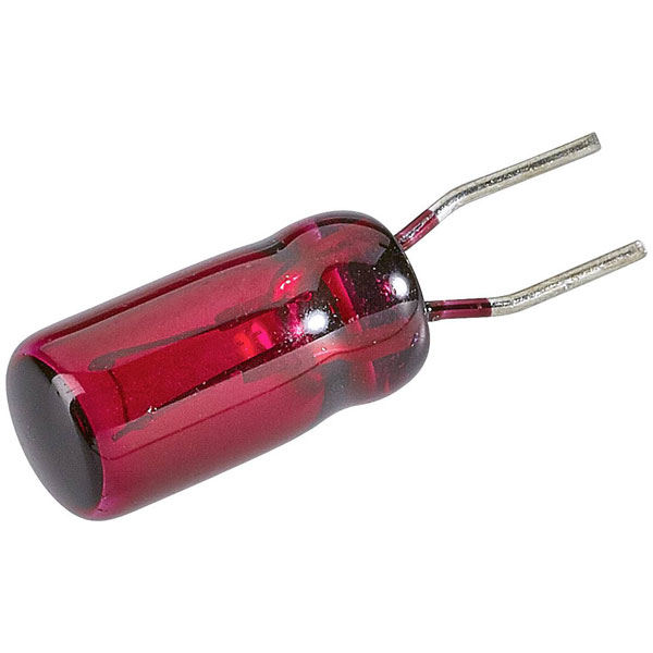 BELI-BECO 60007 Mini Bulb 19V 0.95W Bi-Pin 3.2mm Red 1Pc Mini & Mi...