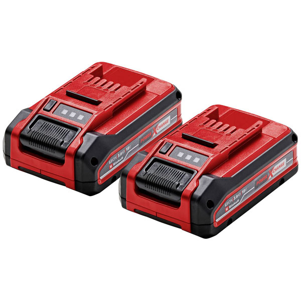 Einhell 4511631 Pxc Plus Battery 18V 3000Mah Li-Ion Twinpack