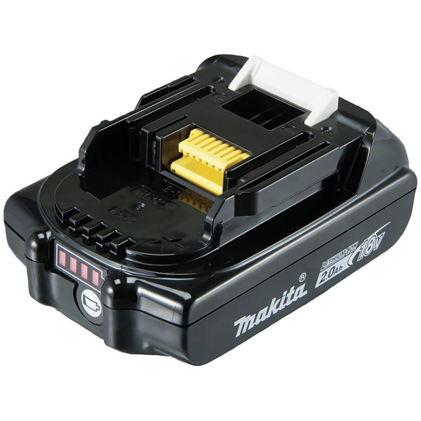 Makita 197254-9 Tool Battery 18 V 2.0 Ah Li-Ion Power Tool Batteries