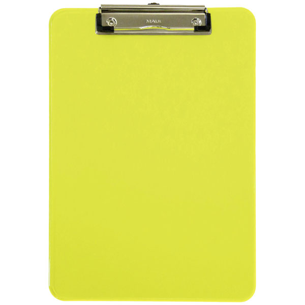 Maul 2340641 Clipboard Orange Transparent 226 X 318 X 15Mm Clipboards